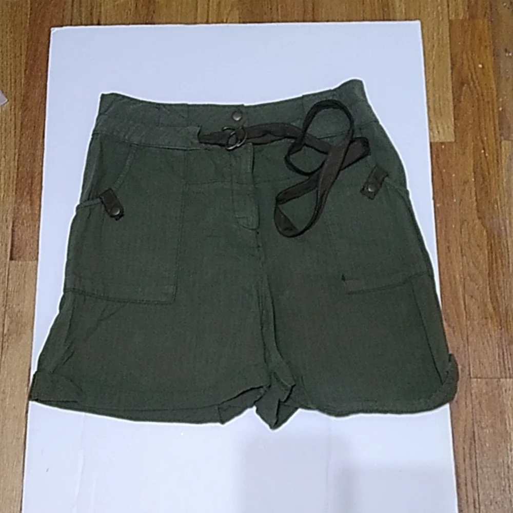 Anthropologie Green Shorts